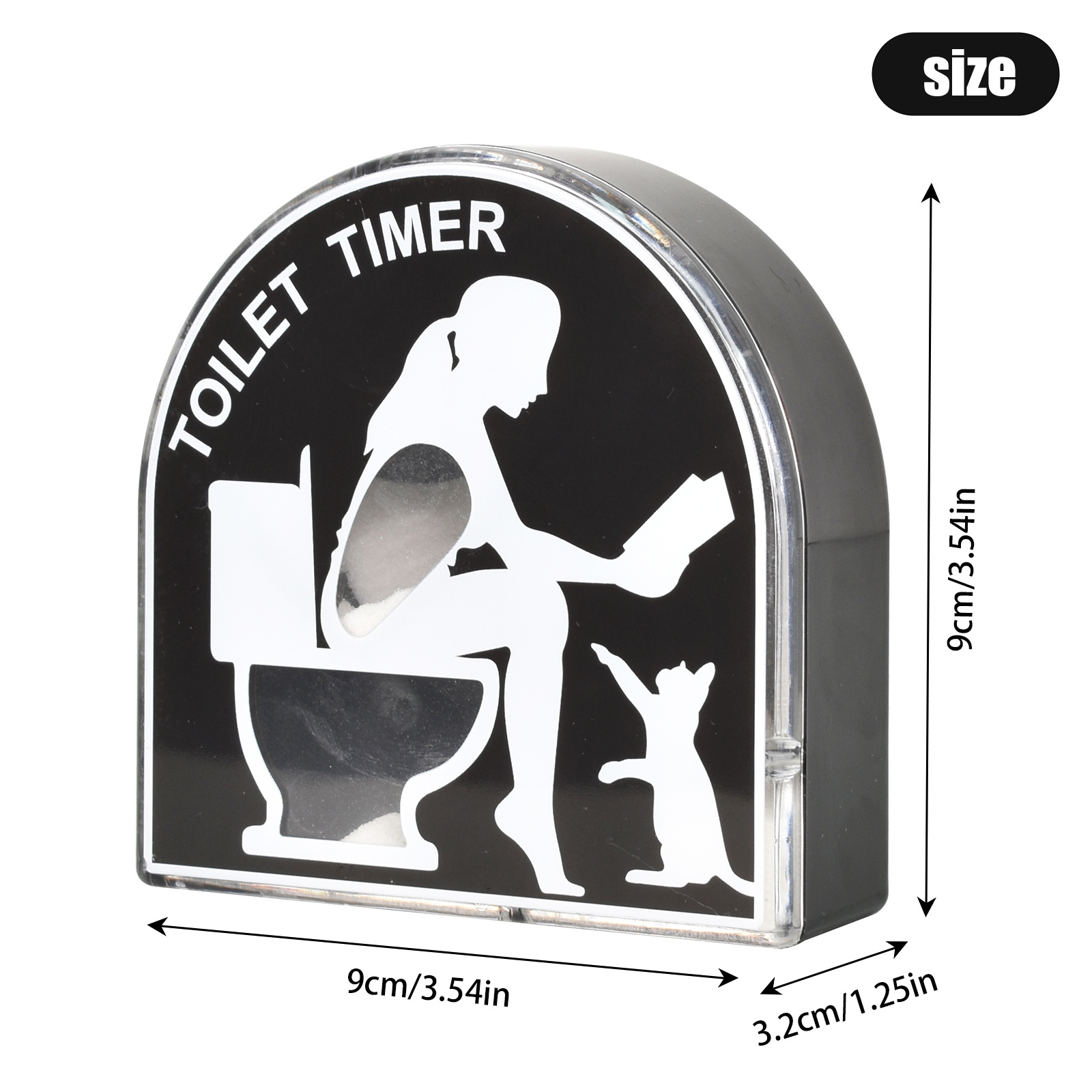 1pc, 5 Minutes Toilet Hourglass Timer, Toilet Timer, Kids Brush Timing  Tool, Creative Toilet Stool Hourglass, Home Garden Home Decor Toy, Funny  Gifts