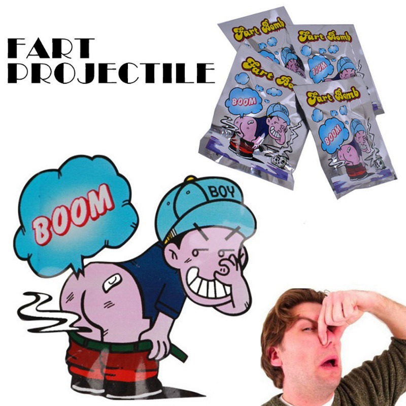 Fart Bomb Bag~Joke Novelty Toy POP~SMELLY~Retro~Stink~Exploding~Bang Bombs  Bags