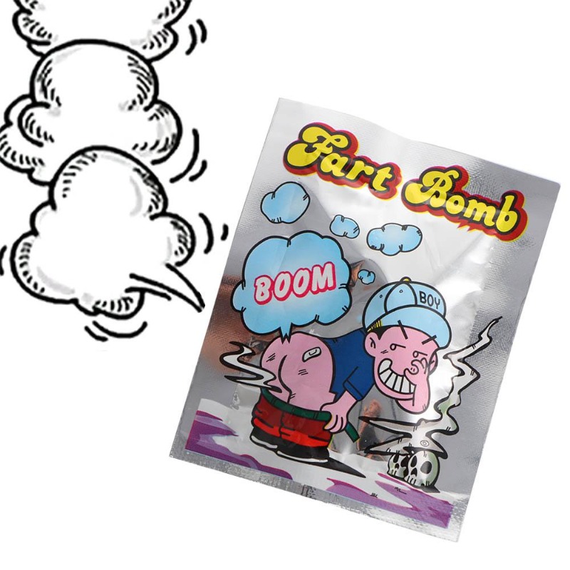 Fart Bomb Bag~Joke Novelty Toy POP~SMELLY~Retro~Stink~Exploding~Bang Bombs  Bags
