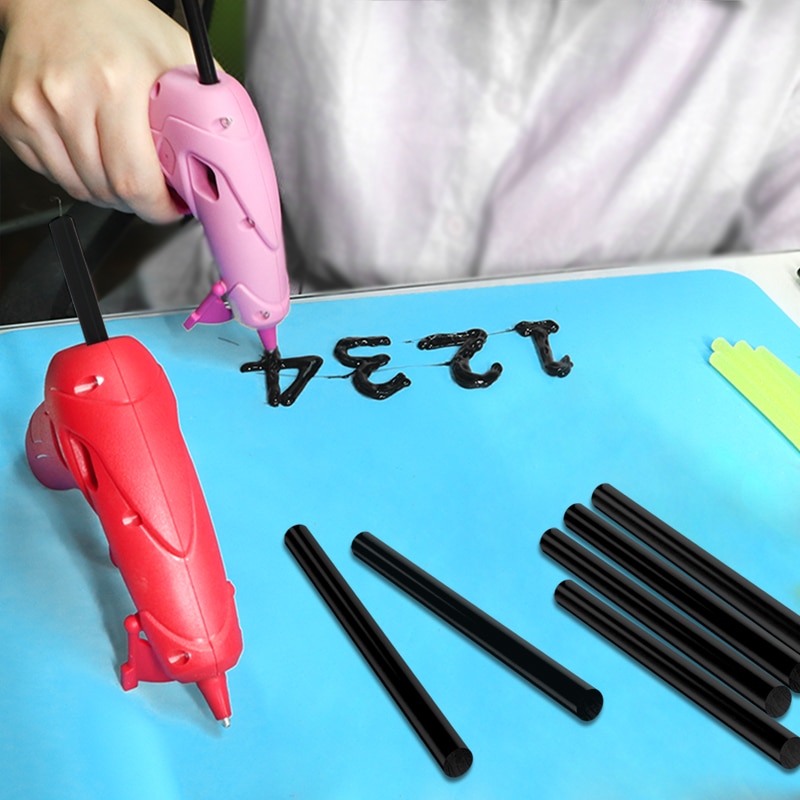 Black Hot Melt Glue Sticks For Hot Melt Glue Gun - Temu