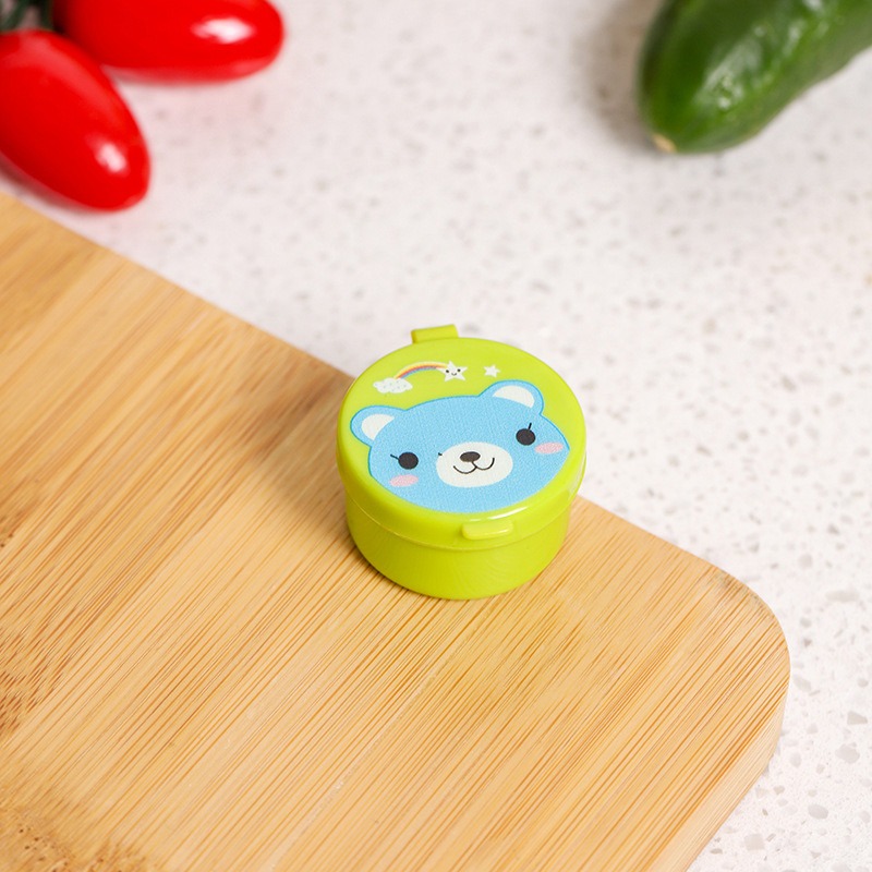4pcs Mini Sauce Bottles, Portable Condiment Container For Salad Dressing,  Ketchup, Food Storage, Bento Box Accessories