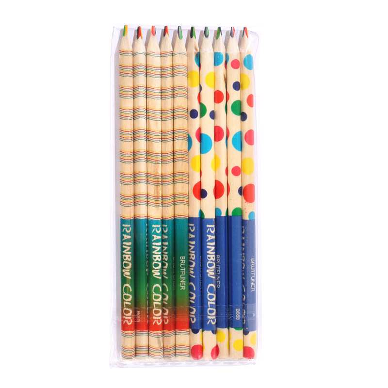 Rainbow Crayons, Colored Pencils, School Supplies