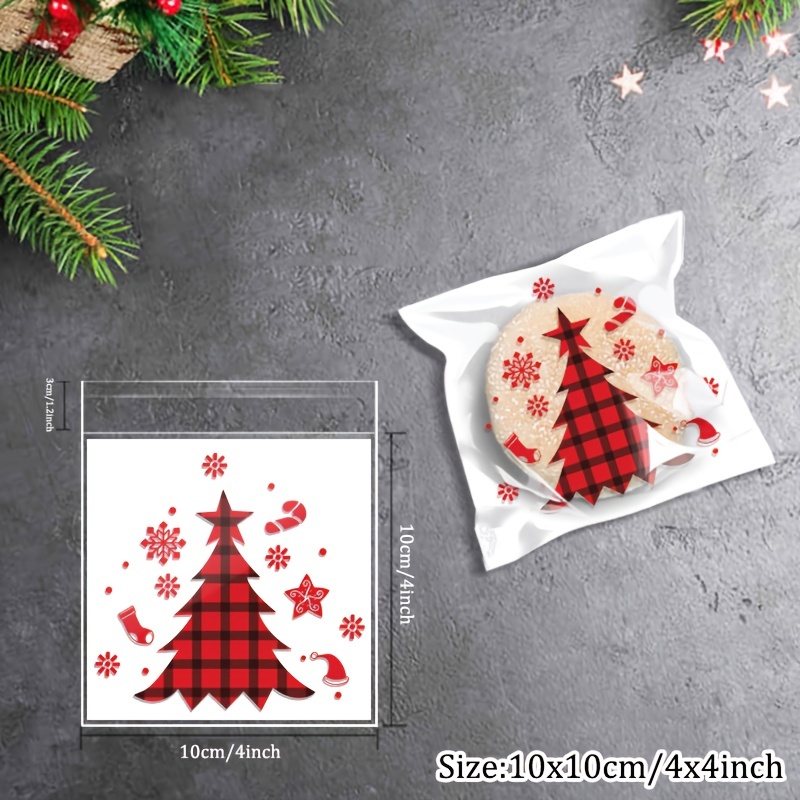 Christmas Decoration Packaging Bag Candy Ziplock Bag - Temu