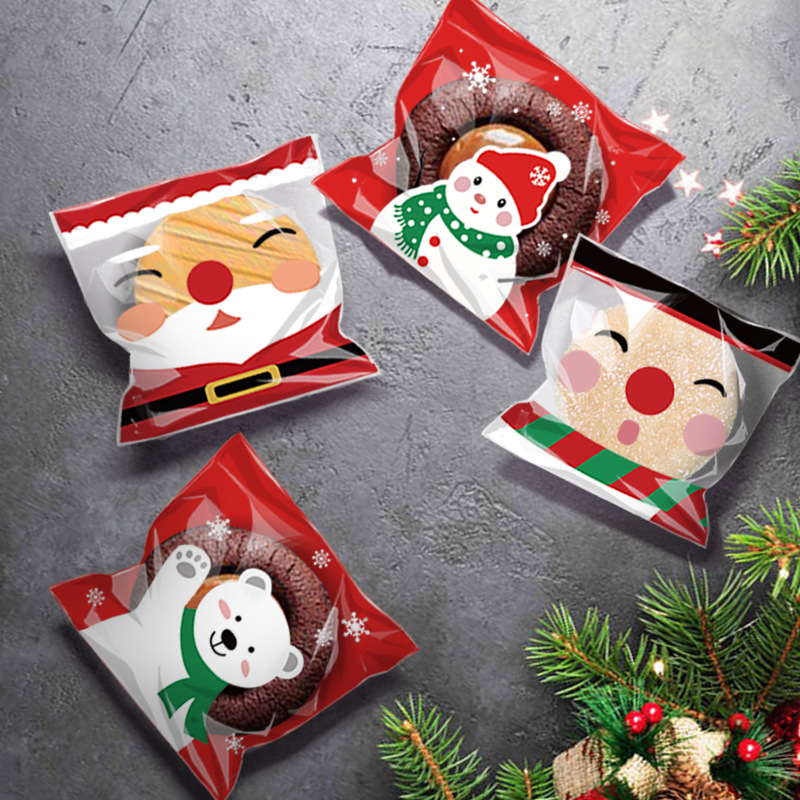 Christmas Square Self sealing Ziplock Bag Candy Handmade - Temu