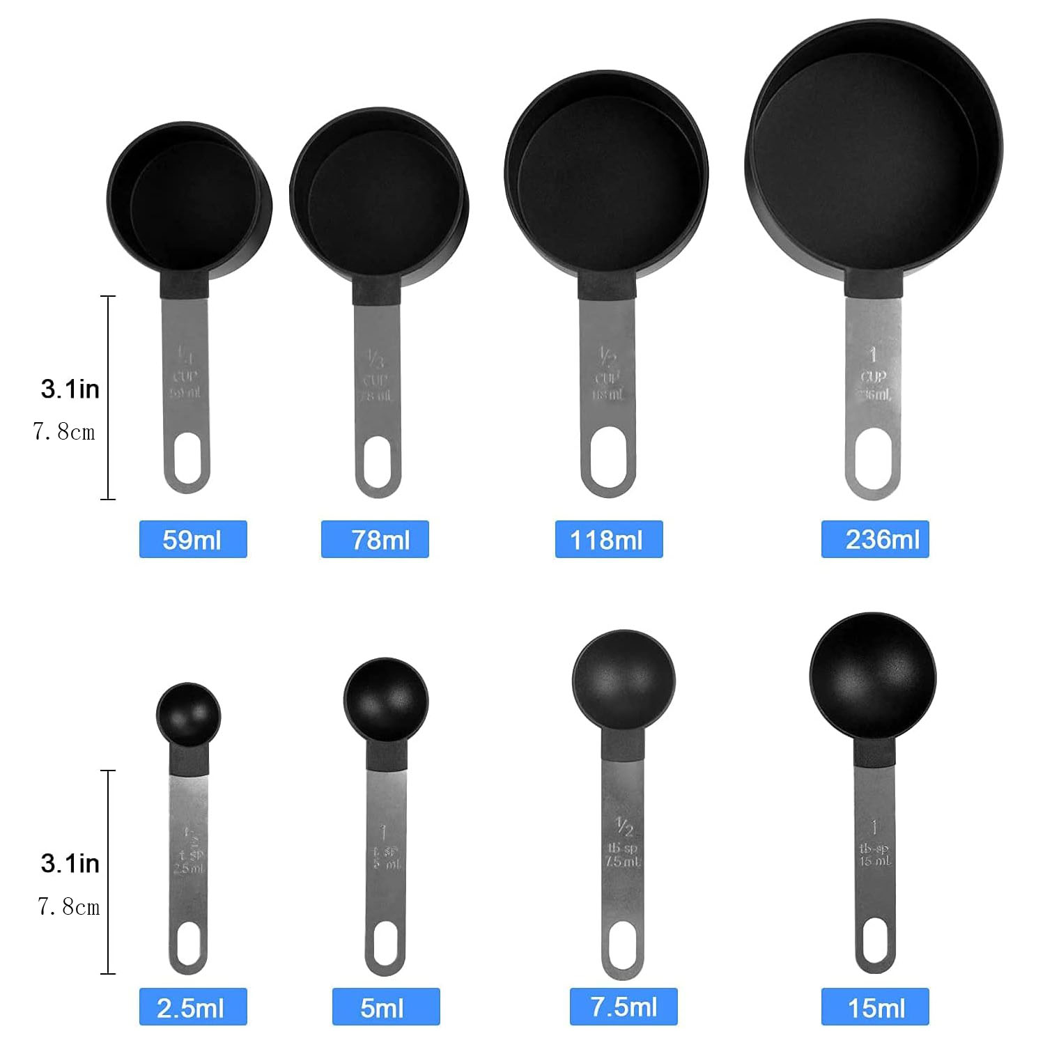 Measuring Cups And Spoons Set Bpa Free And Dishwasher Safe - Temu