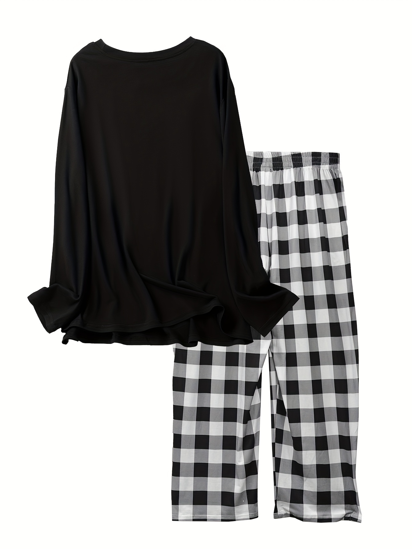 Skeleton & Pumpkin Print Pajama Set