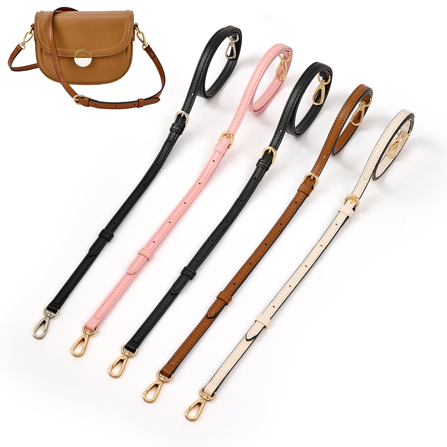 Purse Strap Pu Leather Bag Straps Replacement Durable Adjustable