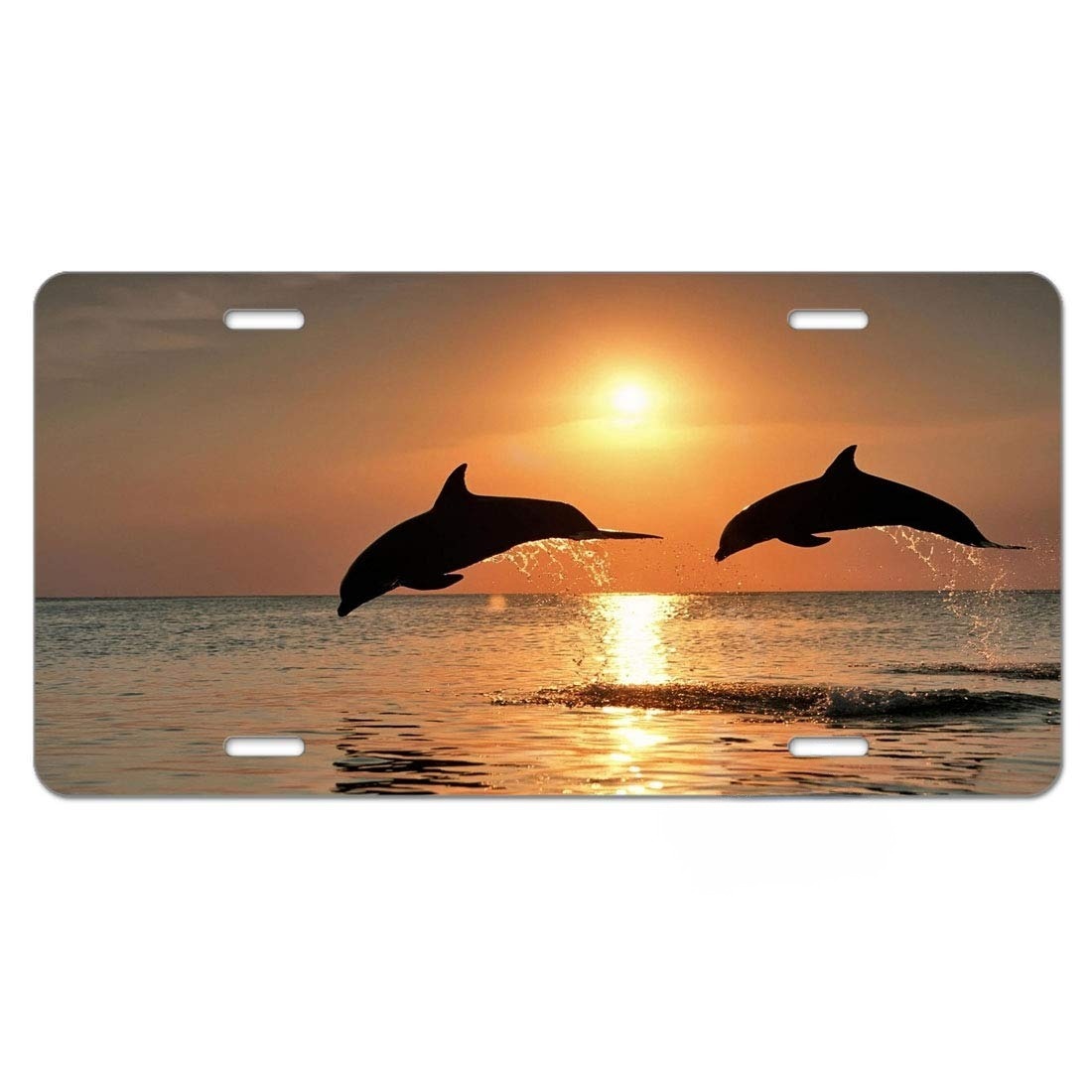 MIAMI DOLPHINS Metal License Plate Sign Novelty Vanity Craft 