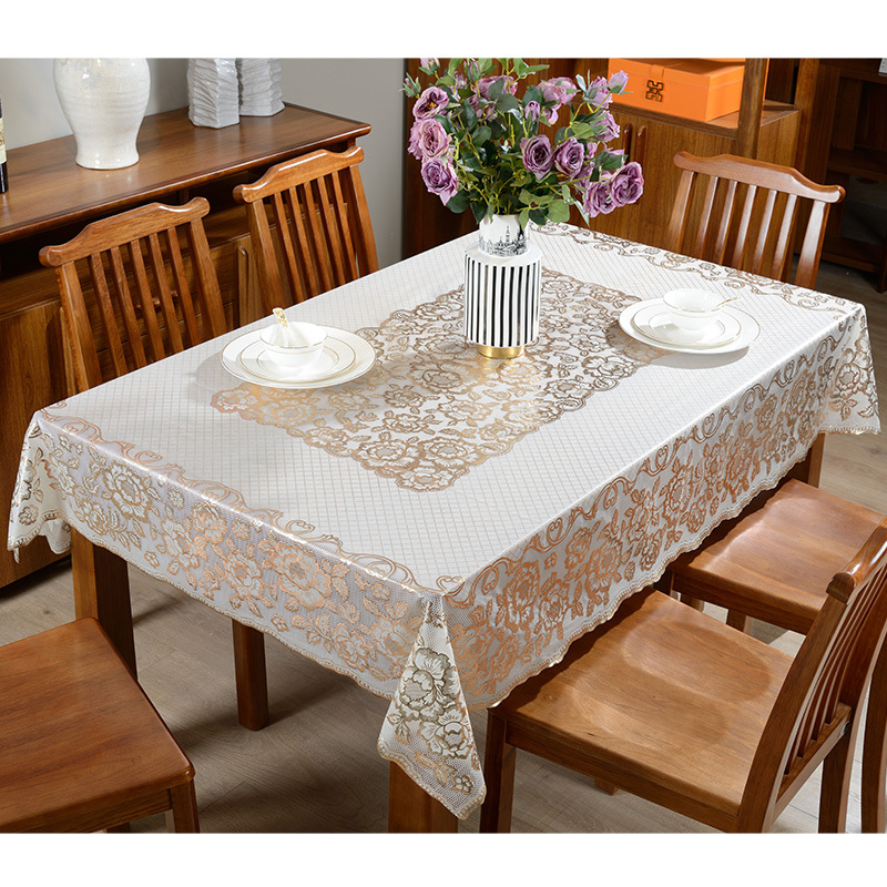 1pc Nappe, Tissu En Coton Lavable Sans Repassage, Couverture De