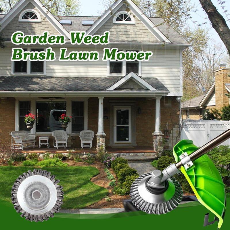 Garden weed best sale brush lawn mower