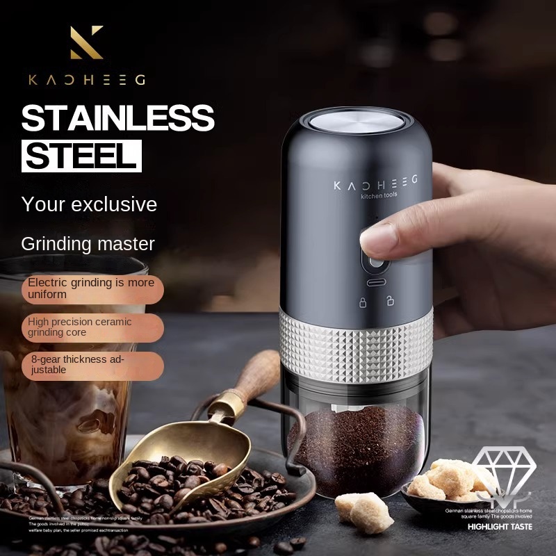 Portable Coffee Grinder With Ceramic Grinding Core Type c - Temu