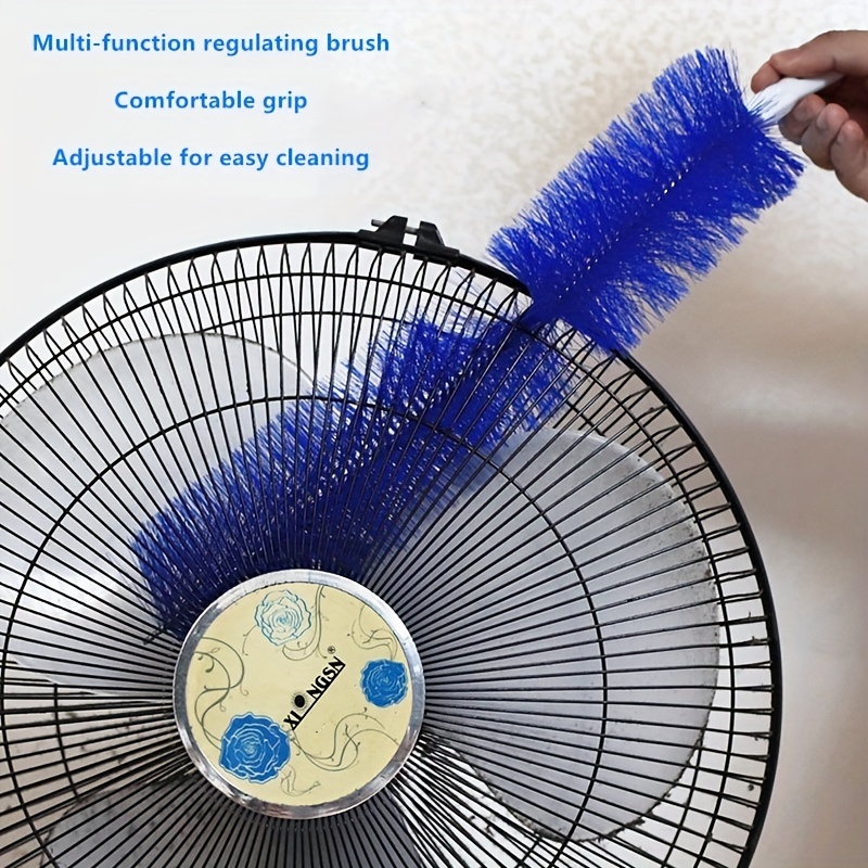 Flexible Fan Dusting Brush, Bendable Fan Cleaner Dust Brush, Cobweb Corner  Brush, Ceiling Standing Fan Guard Soft Cleaning Brush, Cleaning Fan
