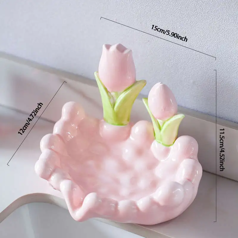 Shower Steamer Tray Lotus Flowers Soap Dish Silicone Soap Dish Small Self  Draining Bar Soap Holder - AliExpress