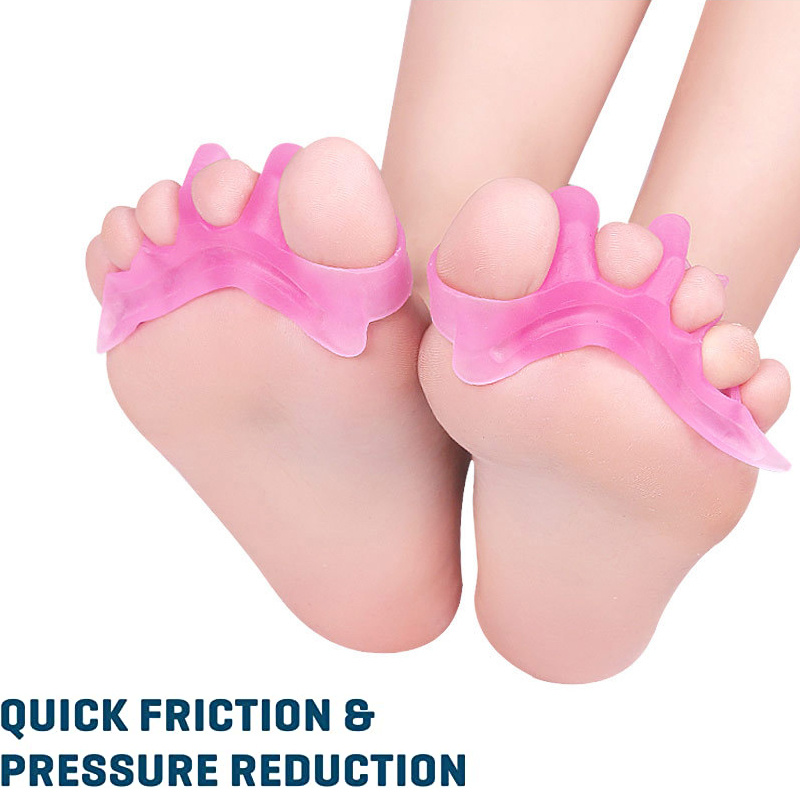 6Pcs Toe Gel Separators For Hammer Toe Foot Care Tool