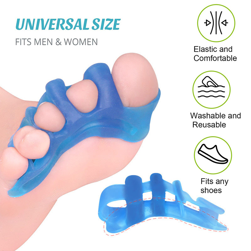 6Pcs Toe Gel Separators For Hammer Toe Foot Care Tool
