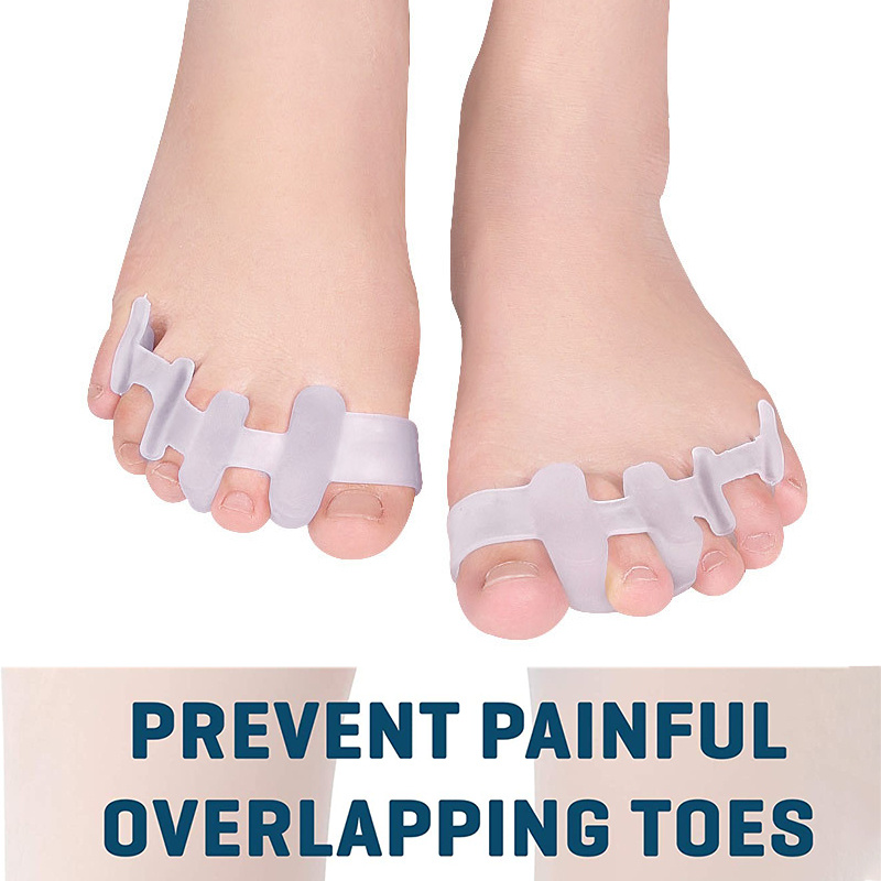 6Pcs Toe Gel Separators For Hammer Toe Foot Care Tool