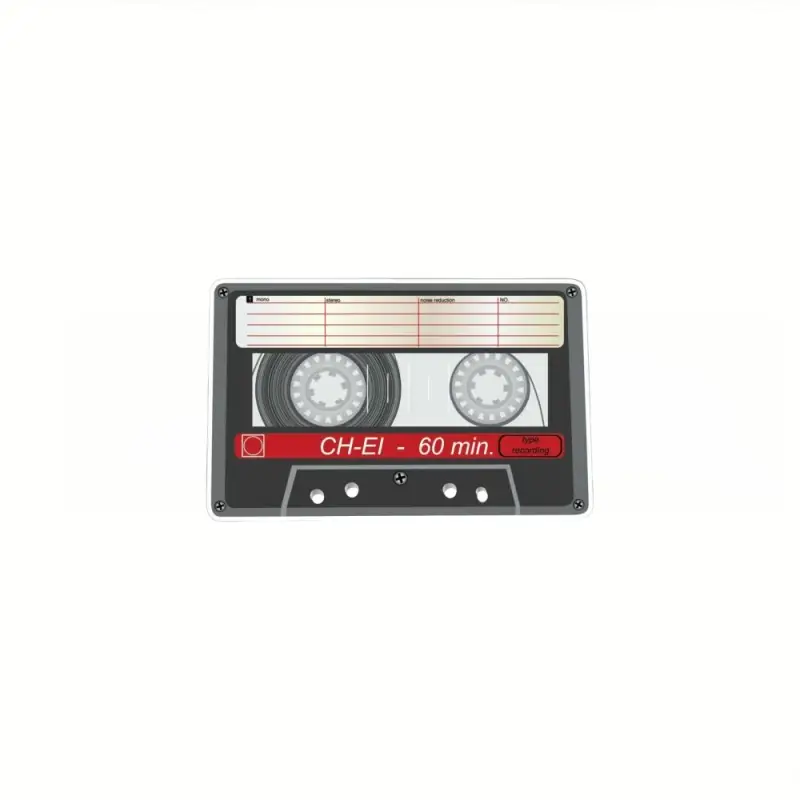 Audio Cassette Tape Autocollant Pour Pare chocs De Voiture - Temu