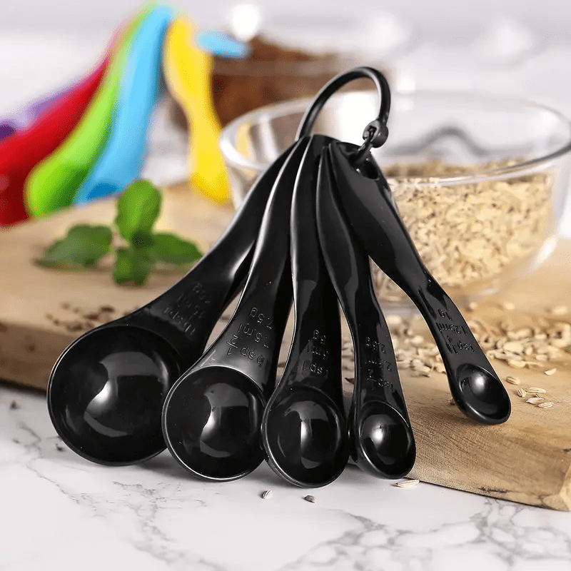 Kitchen Baking Tools, Measuring Spoons Set, Stackable Plastic Measuring  Spoons, Plastic Measuring Spoon, Small Tablespoon With Graduated For Dry  And Liquid Ingredient, Kitchen Utensils, Kitchen Gadgets, Cheap Item - Temu