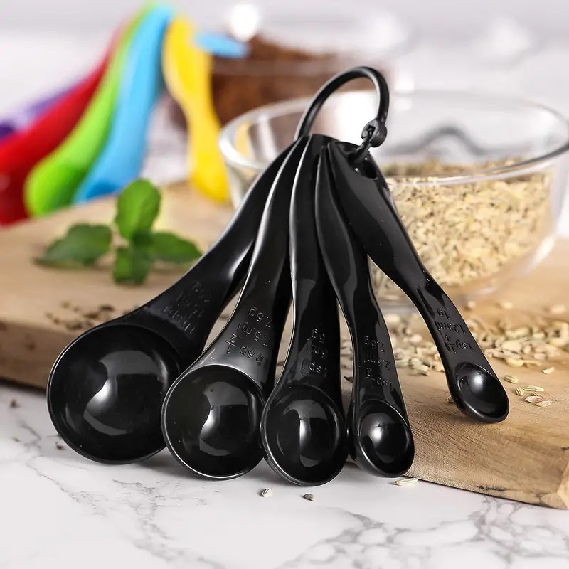 Kitchen Utensils, Baking Tools, Plastic Measuring Spoons And