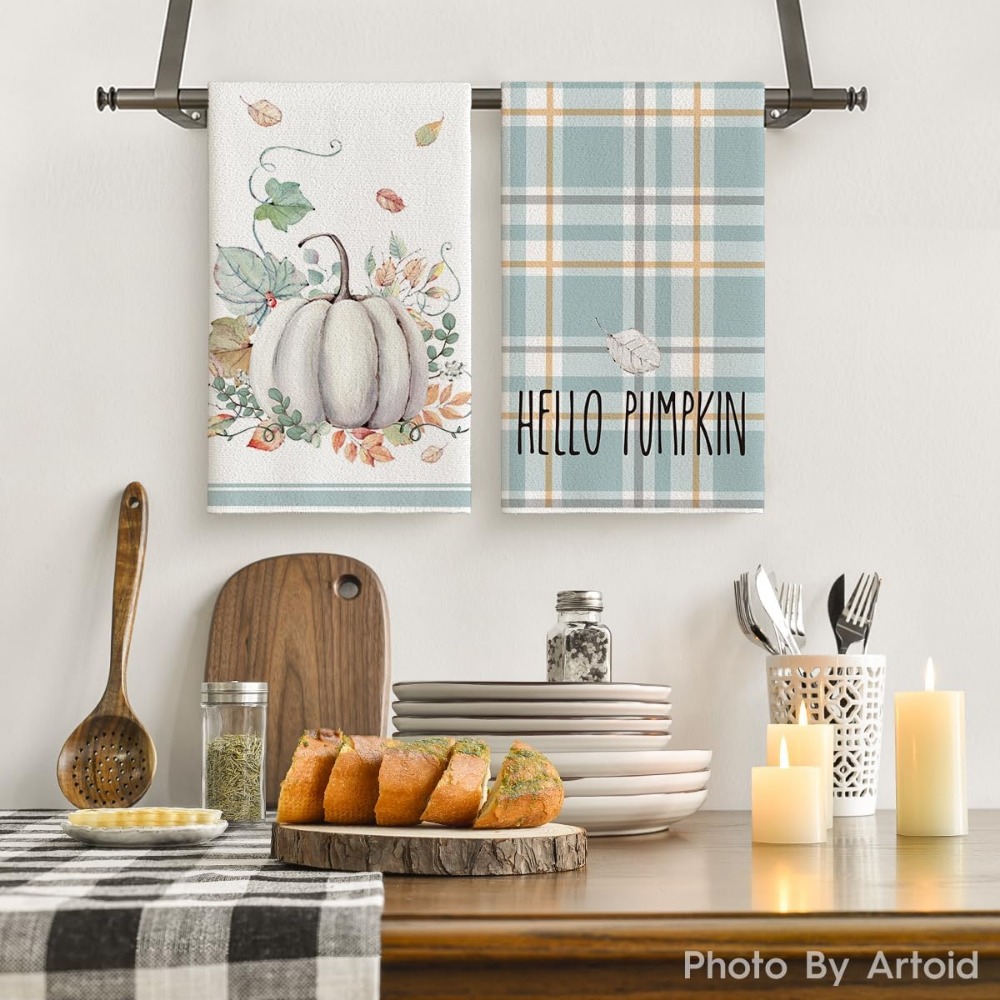 Harvest Plaid Hand Towel