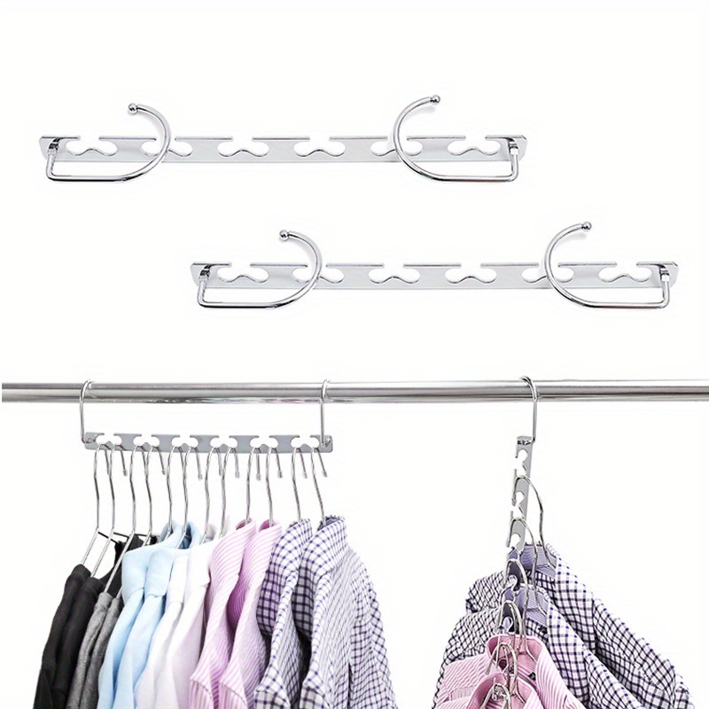 Space Saving Hangers Premium Smart Hanger Hooks - Temu