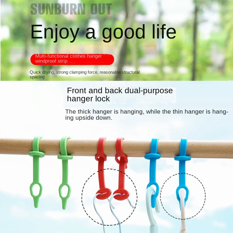 1pc Non-marking Hanger With Anti-slip Thickened And Lengthened