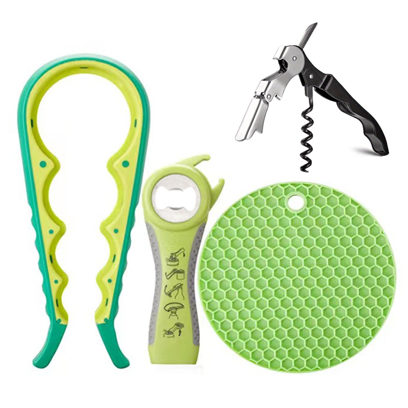 5 in 1 Multi Function Plastic Grip Bottle Opener Easily - Temu