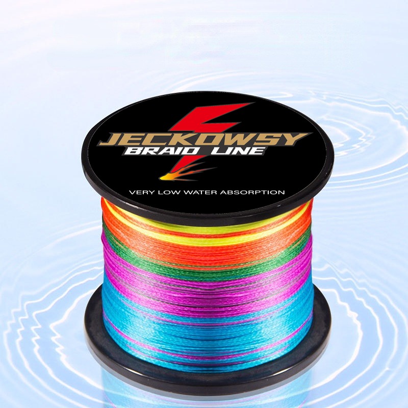 JOF 300M 4 Strands Braided Fishing Lines Multifilament PE Spotted Invisible  10 12 18 28 35 40 50 60 80LB Diameter 0.11-0.50mm