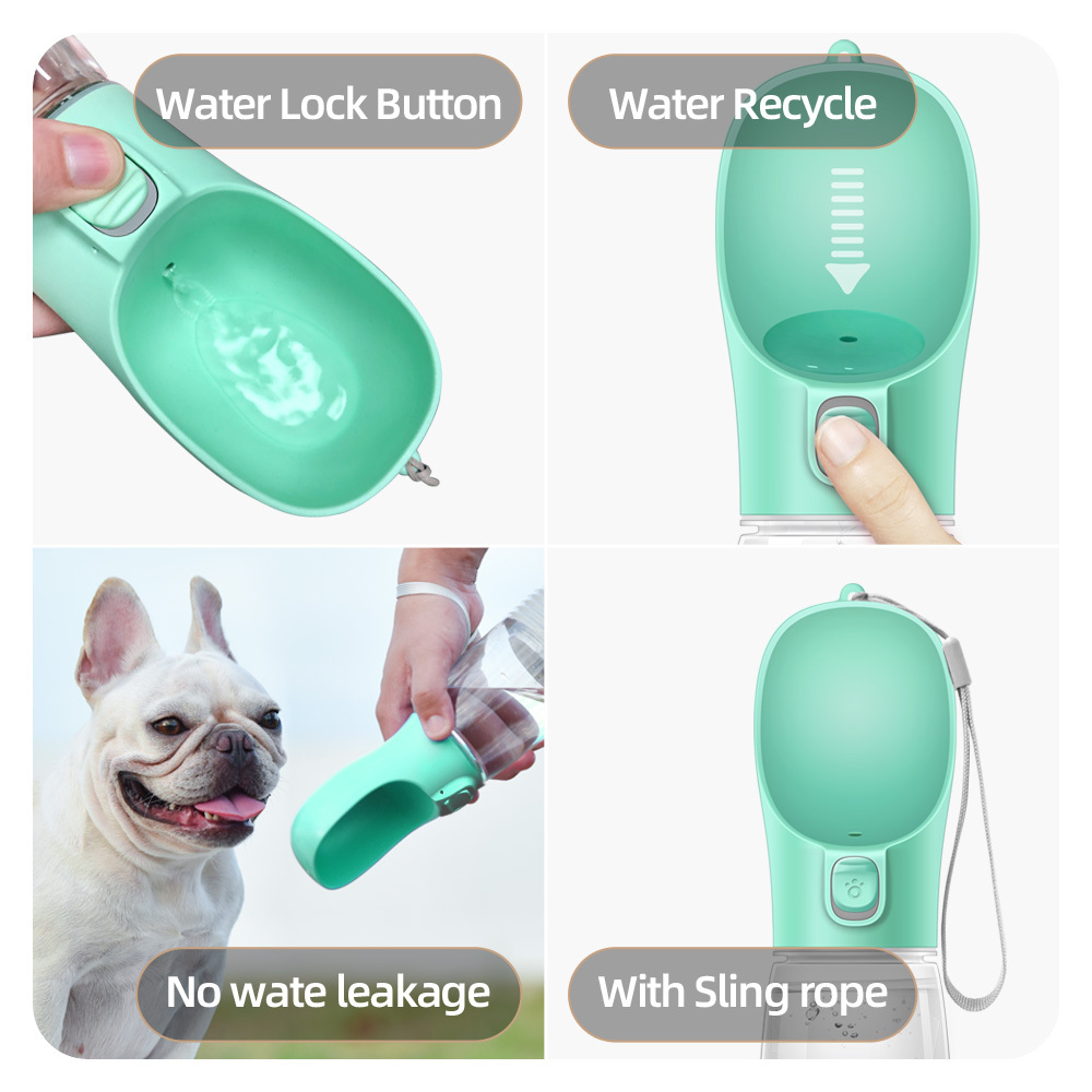 Portable No-Leak Pet Water Bottle