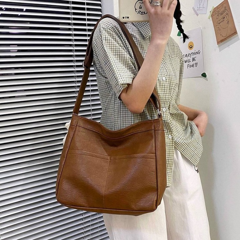 Bolso Hombro Simple Combina Bolso Clásico Mujer Trabajo - Temu Mexico