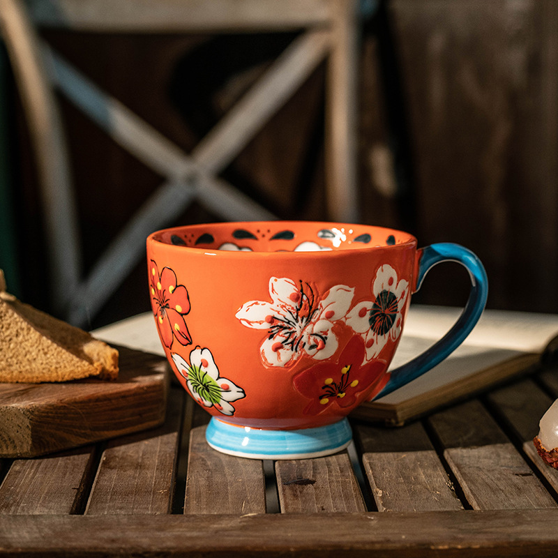 Handmade pottery Handmade Ceramic Mug - Large Size