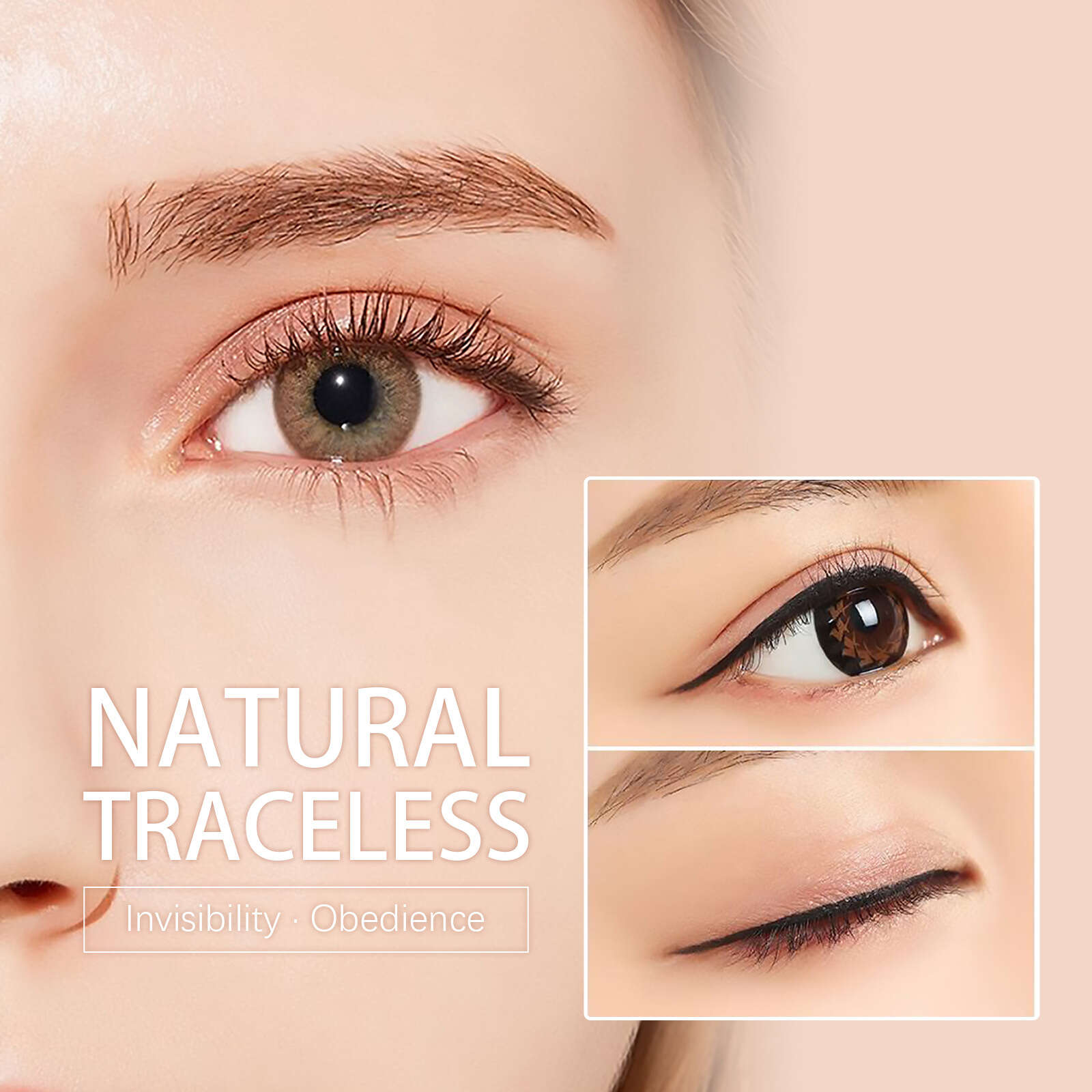 3pcs Double Eyelid Shaping Cream Long-lasting Waterproof Eye Cream