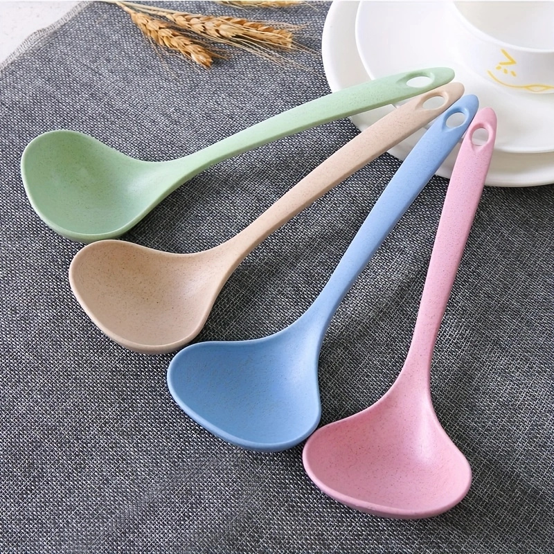 Small Silicone Ladle Spoon, High Heat Resistant Soup Ladle Scoop With Solid  Coating Handle, Easy To Clean And Dishwasher Safe, Kitchen Supplies - Temu