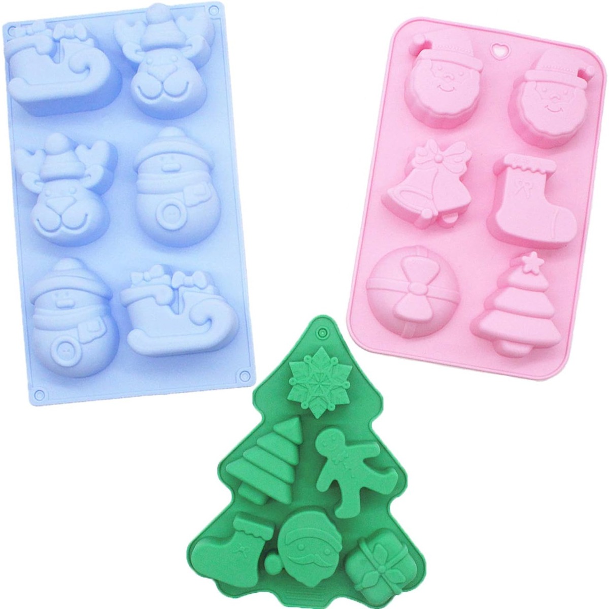 1pc Silicone Christmas Baking Mold, 6 Cavities Christmas Hat Silicone  Molds, Silicone Molds For Baking Hot Chocolate Bombs, 3D Silicone Cake  Mold, Bak