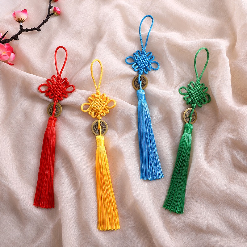 Traditional Chinese Knot Pendant Flat Flocked Pendant Used - Temu