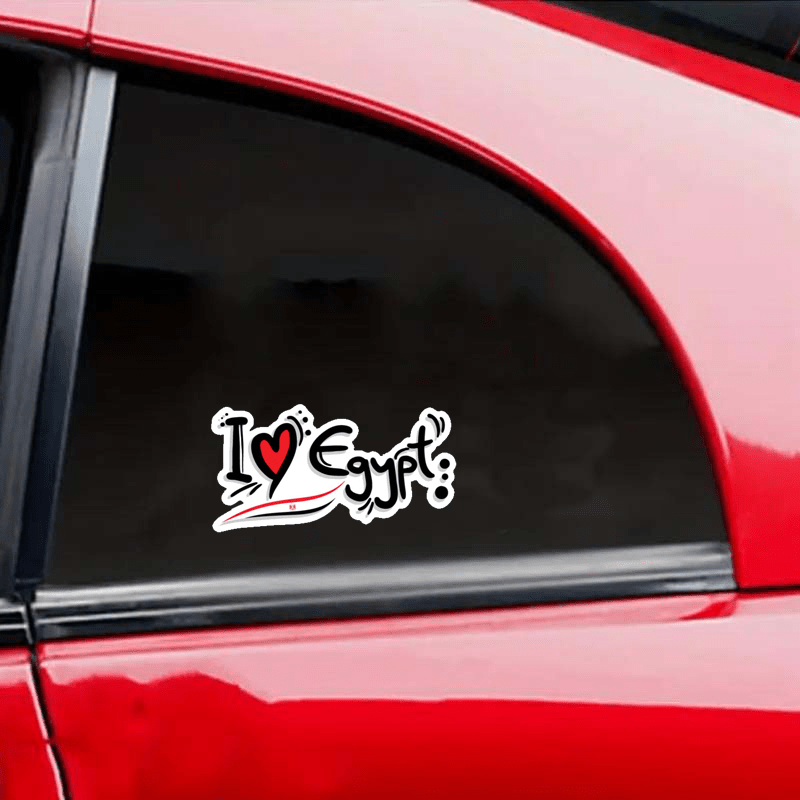 Love Egypt Funny Car Bumper Sticker Window Decal - Temu Philippines