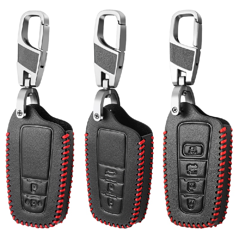 kwmobile étui à clés de voiture pour clé de voiture pliante Toyota 3  boutons (T2) 