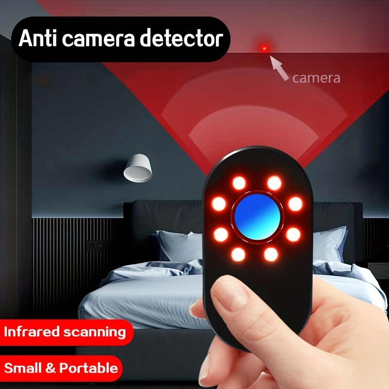 Infrared Hidden Camera Detector LED Anti Spy Taping Device for Hotel  Household Bedroom - Locates Camera Quickly And Instantly