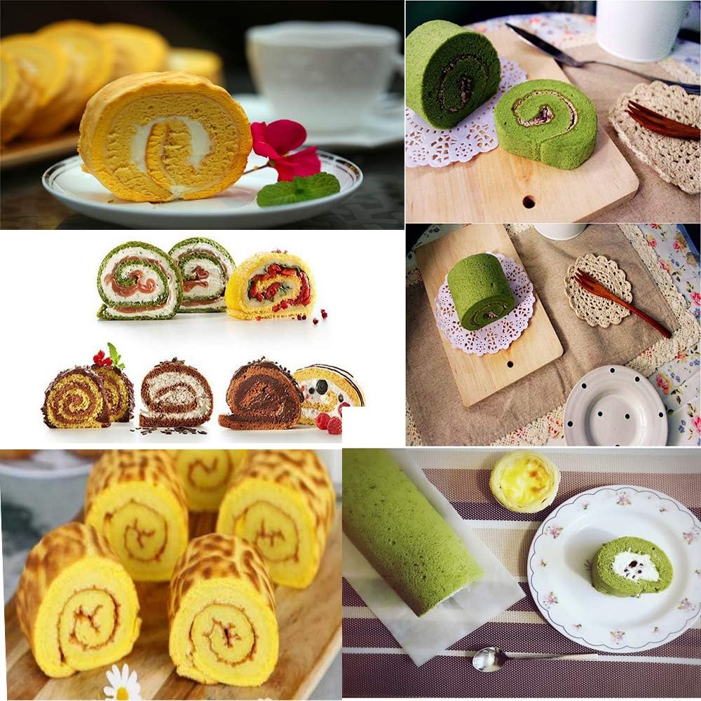 Silicone Swiss Roll Cake Mats Silicone Baking Mat Jelly Roll - Temu