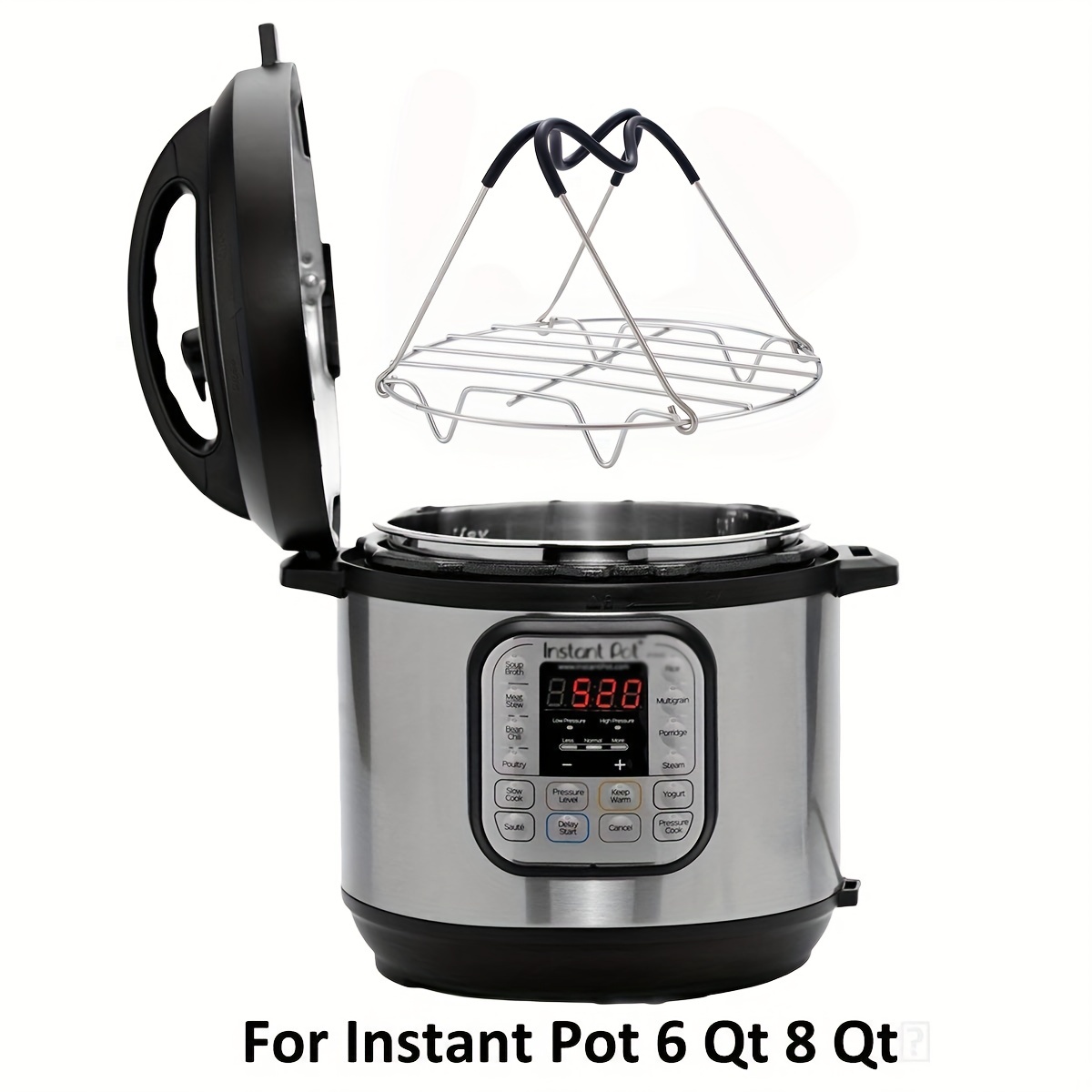 Instant Pot Sling Steamer Kitchen Accessories: 6 Qt/8 Qt Drain