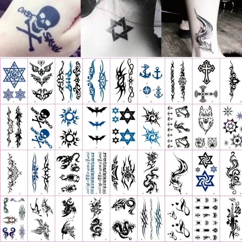 Tatuajes Temporales Adultos Tatuajes Temporales Pequeños - Temu Spain