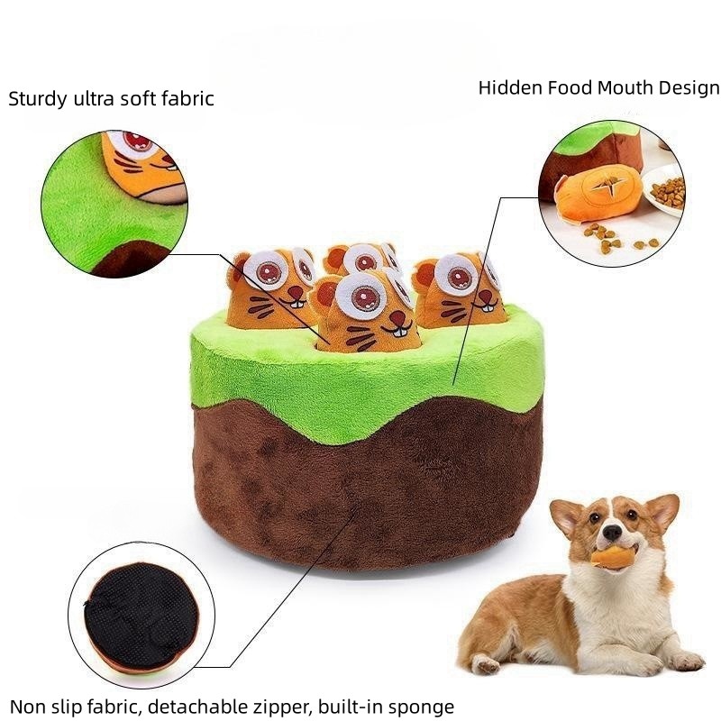 Interactive Treat Puzzle Dog Toys Hide And Seek Aggressive - Temu