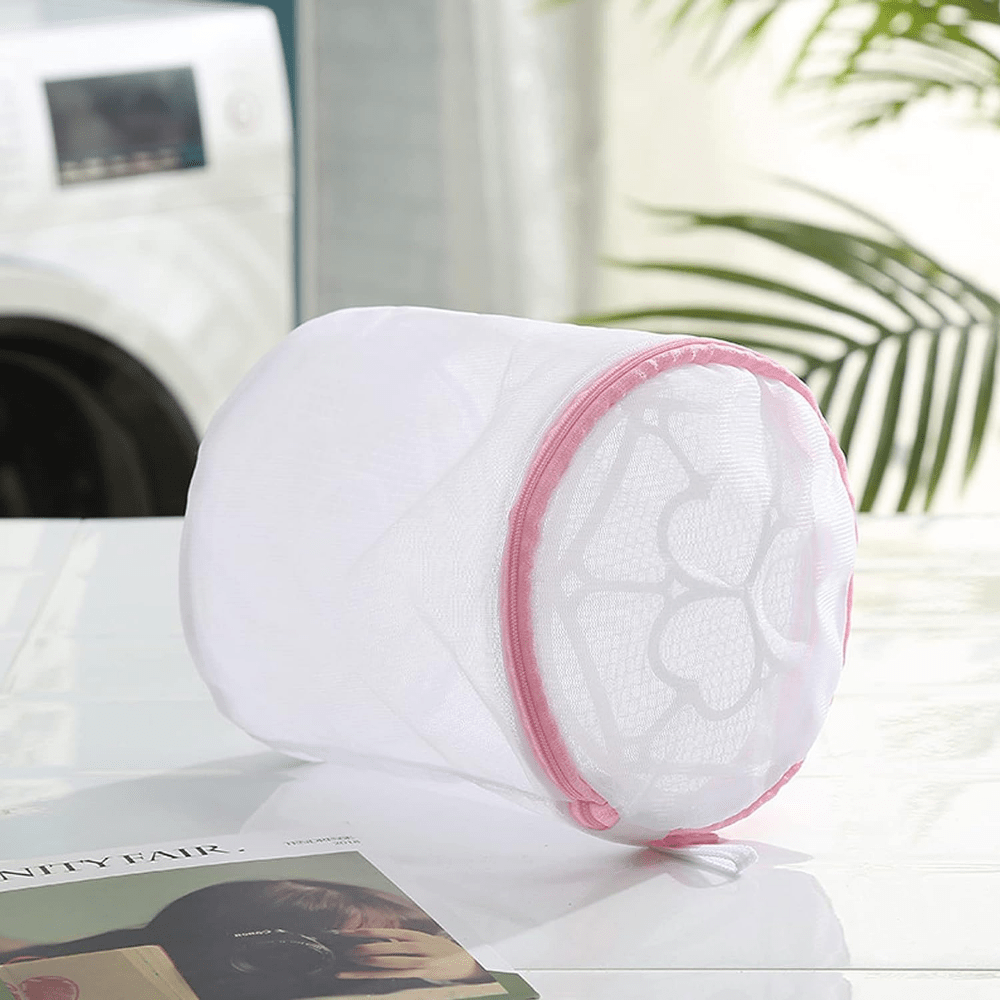 Cleaning Bra Underwear Anti Beformation Bag Polyester Mesh Laundry Bag Laundry  Wash Bags White Laundry Protection Clothing Bag - AliExpress