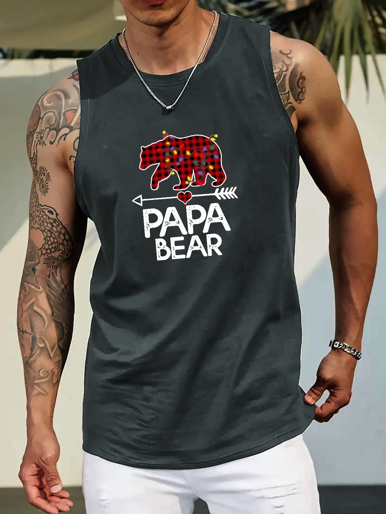 papa bear christmas shirt