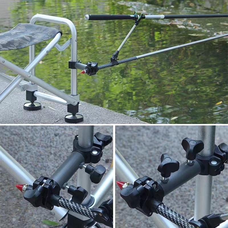 Portable Adjustable Fishing Pole Stand Fishing Rod Holder - Temu