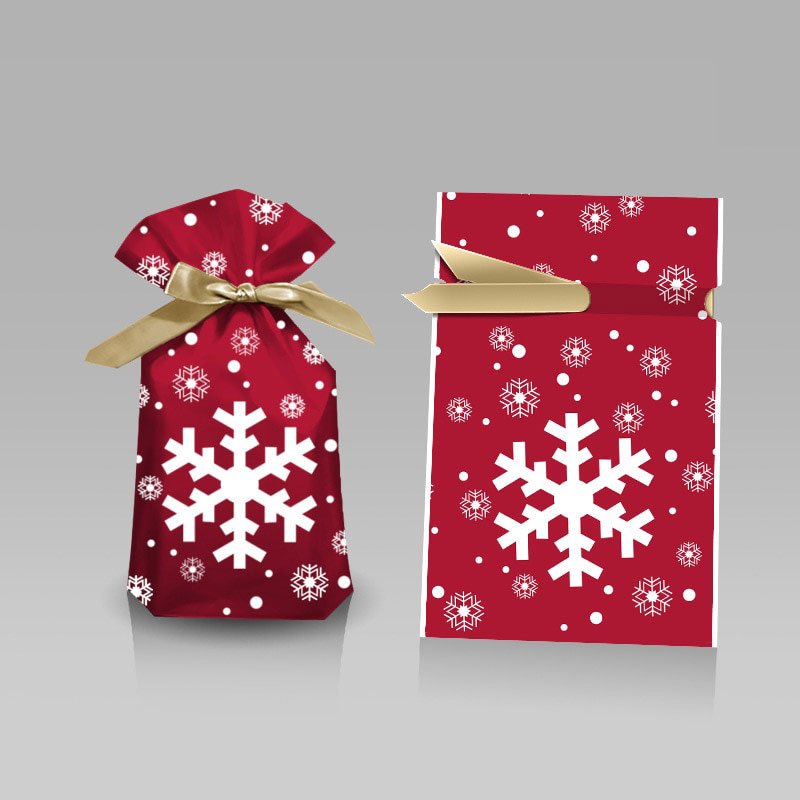 Santa's Bags Wrapping Paper Storage Bag - Red