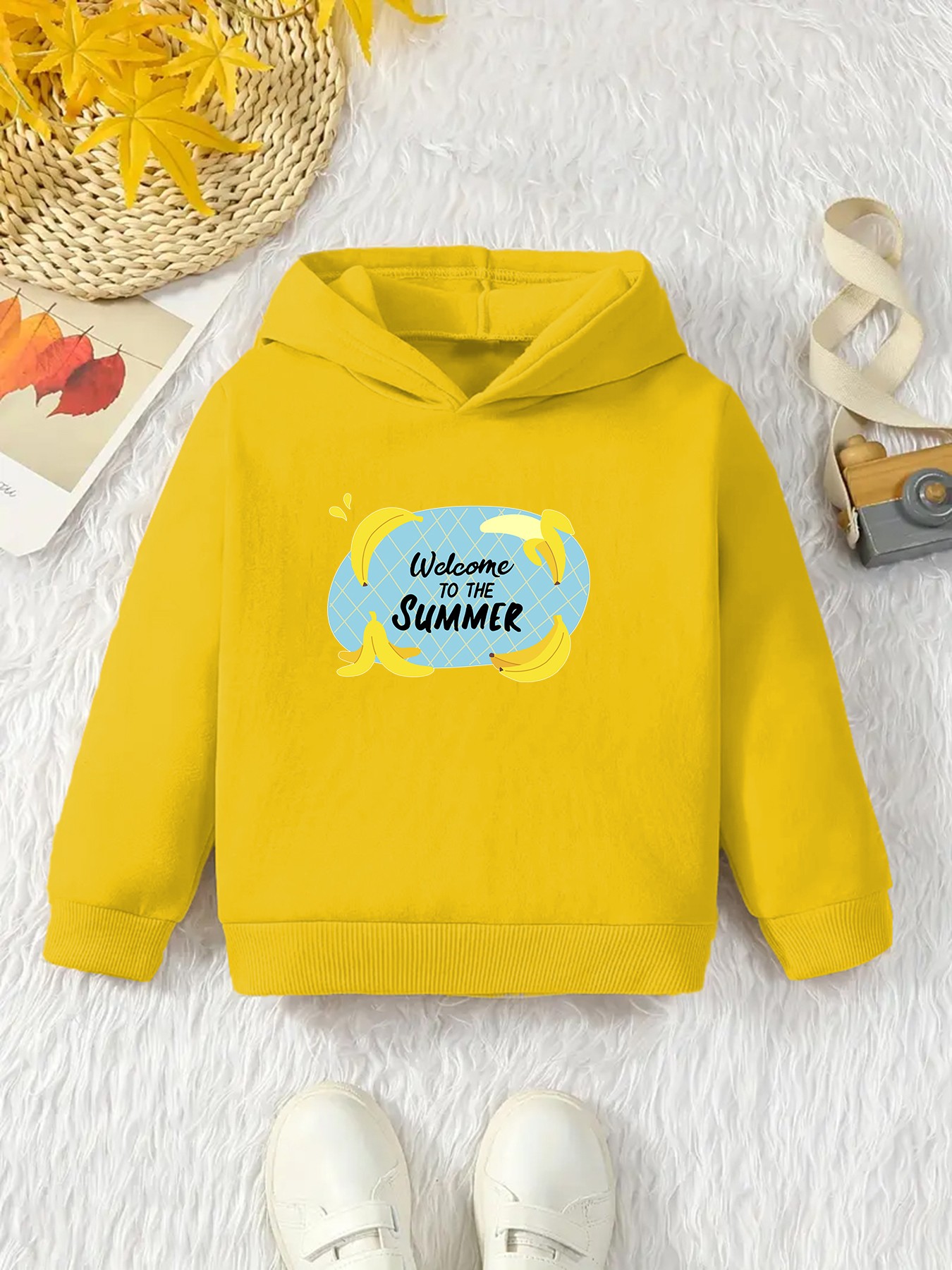 Banana hot sale print hoodie