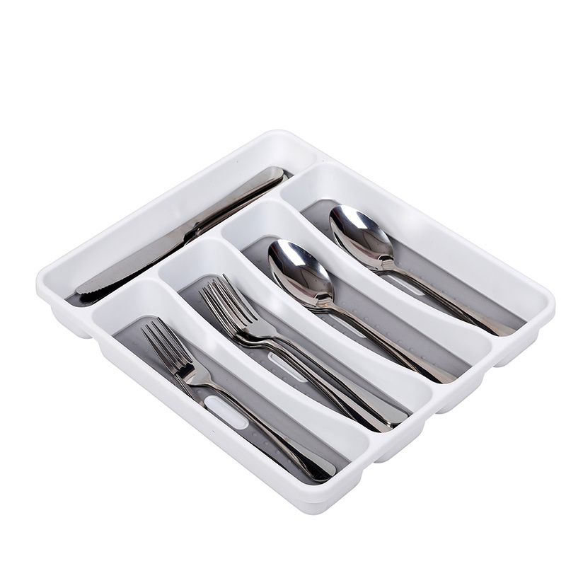 Stainless Steel Cutlery Rack Kitchen Countertop Drainer Utensil Holder  Spoon Knives Fork Storage Organizer Accessories Container