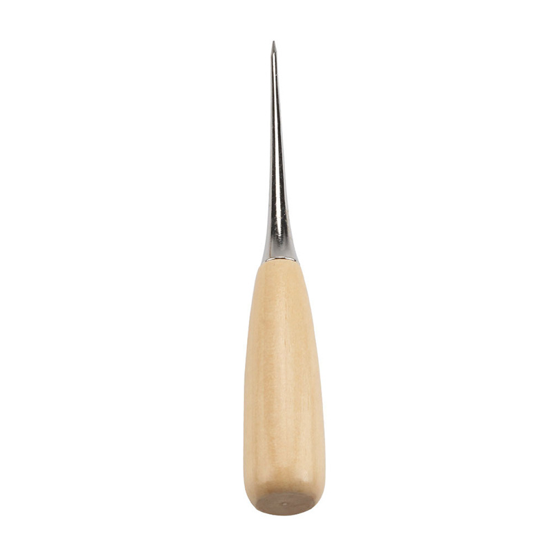 Wooden Handle Scratch Awl For Leather Punch Hole Or Diy - Temu