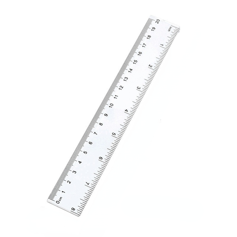 Plastic Transparent Ruler Double sided Printing Inch - Temu